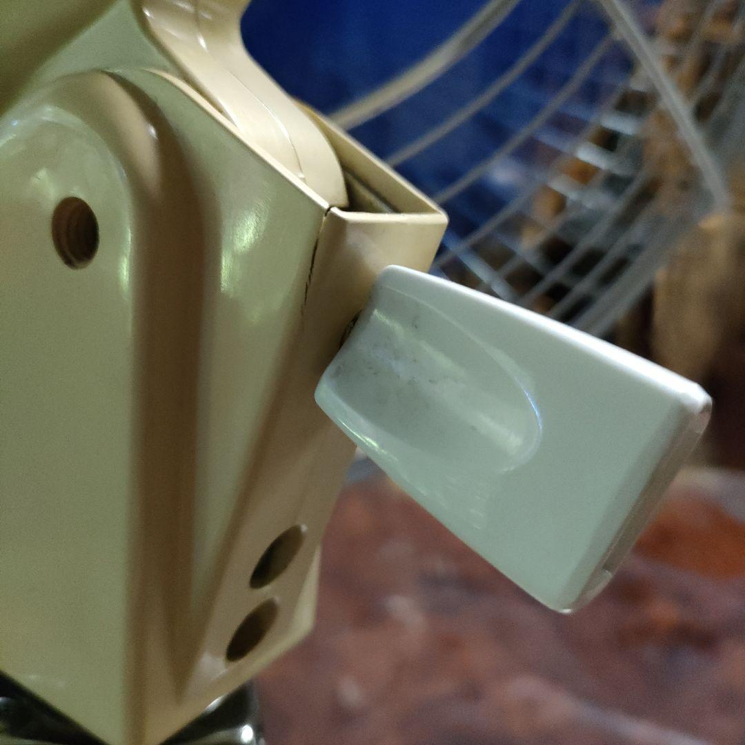 NATIONAL レトロ扇風機 青色ファン　３枚羽 ナショナル