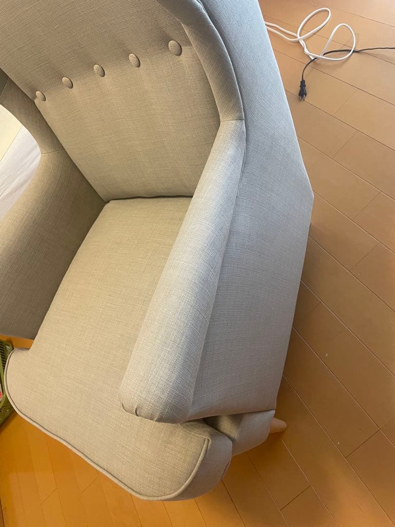 IKEA1人掛けソファ(オットマン付き) 船橋