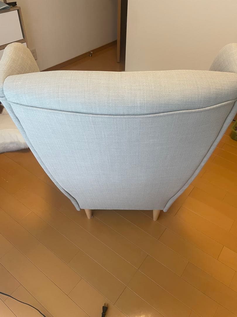 IKEA1人掛けソファ(オットマン付き) 船橋