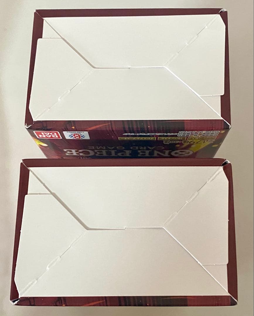 ワンピースカード THE BEST 2ボックス　新品未開封　テープ付き　2箱