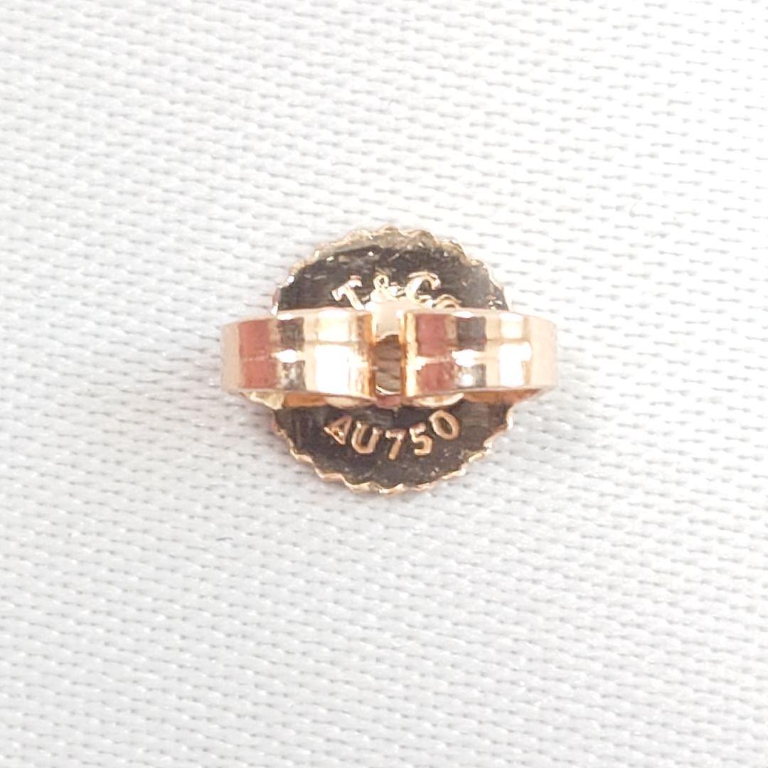 【磨き済】ティファニー オープン アトラス フープ ピアス 片耳用 6835