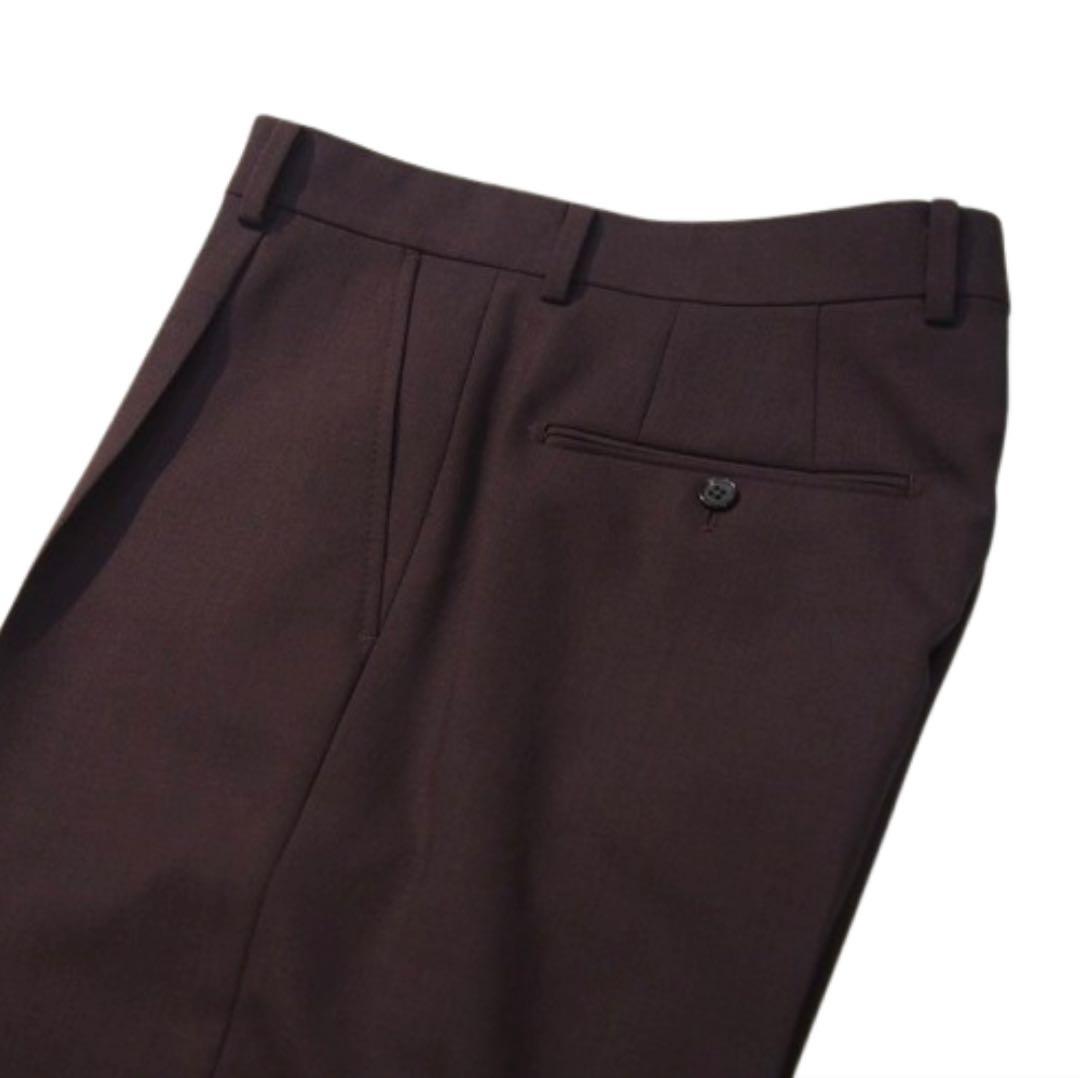 ワコマリア DORMEUIL /PLEATED TROUSERS(TYPE-2)