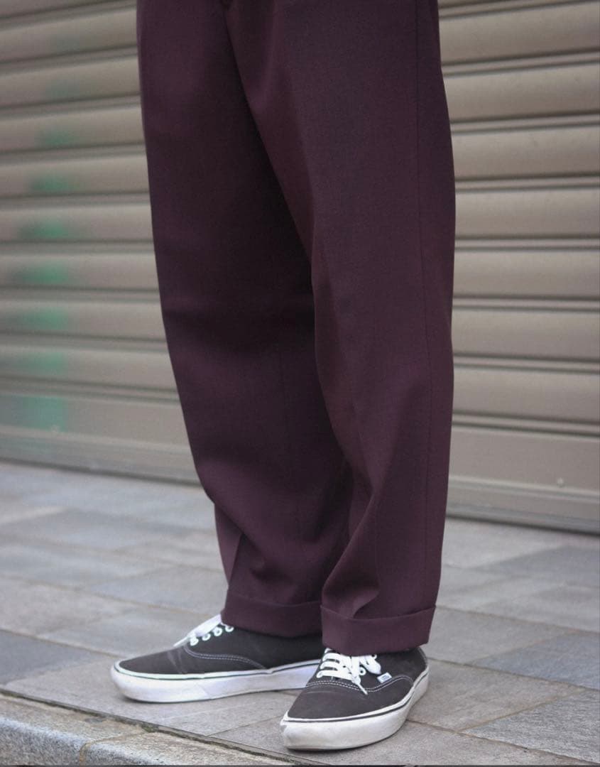 ワコマリア DORMEUIL /PLEATED TROUSERS(TYPE-2)