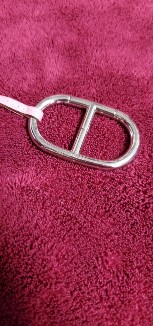 R*o様 HERMES シェーヌダンクル カラビナ キーリング キーホルダー シ