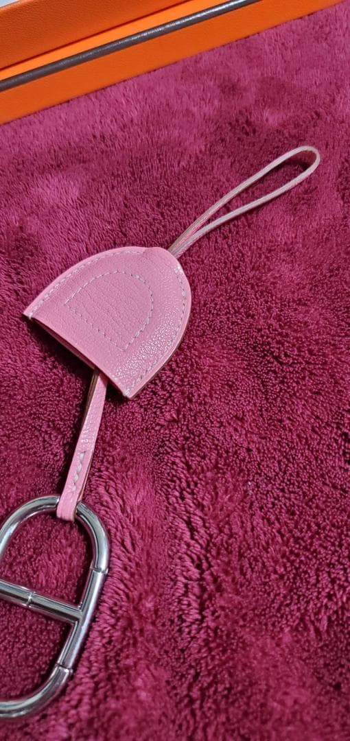 R*o様 HERMES シェーヌダンクル カラビナ キーリング キーホルダー シ