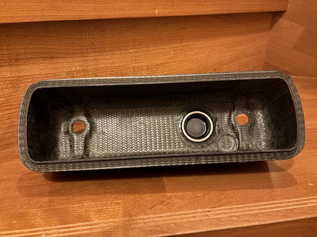 ローバーミニ　カーボンロッカーカバー