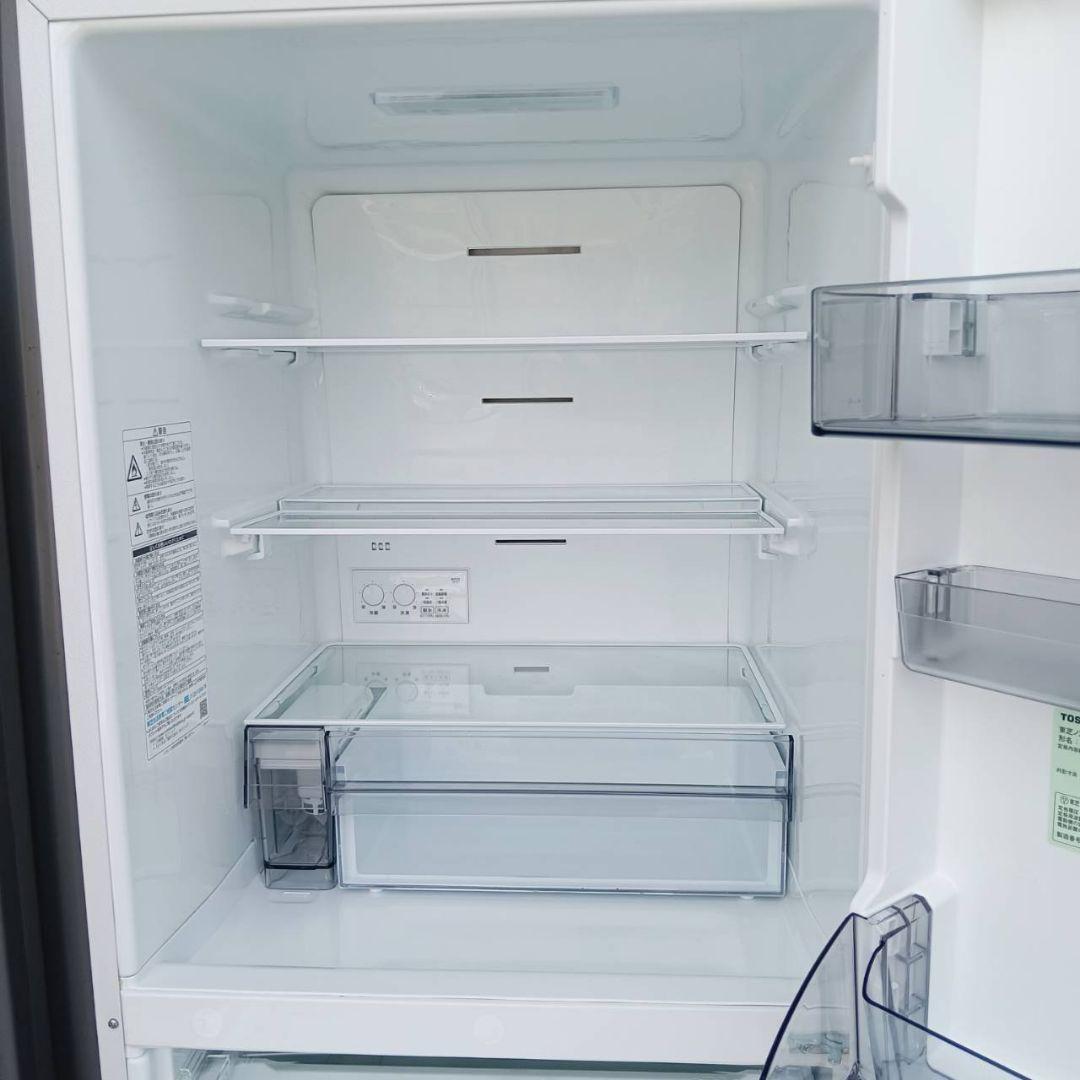 ○送料設置無料　東芝　大型冷蔵庫　最新モデル　326L　単身用　家庭用