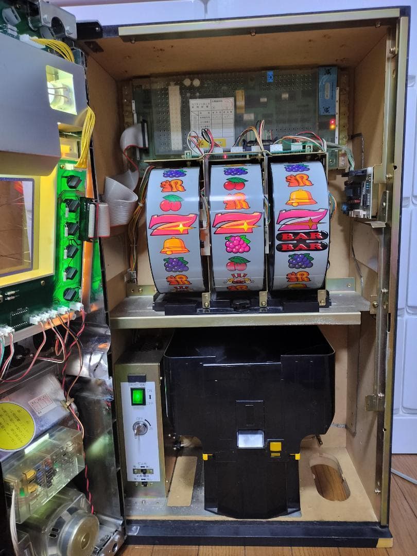 【パチスロ実機】北電子★ゴーゴージャグラーV【不要機付】４号機・レア