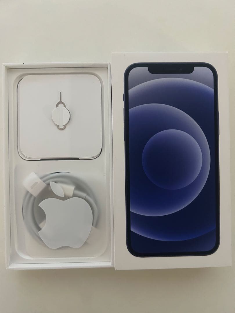 Apple iPhone 12 ブラック 本体 箱付き