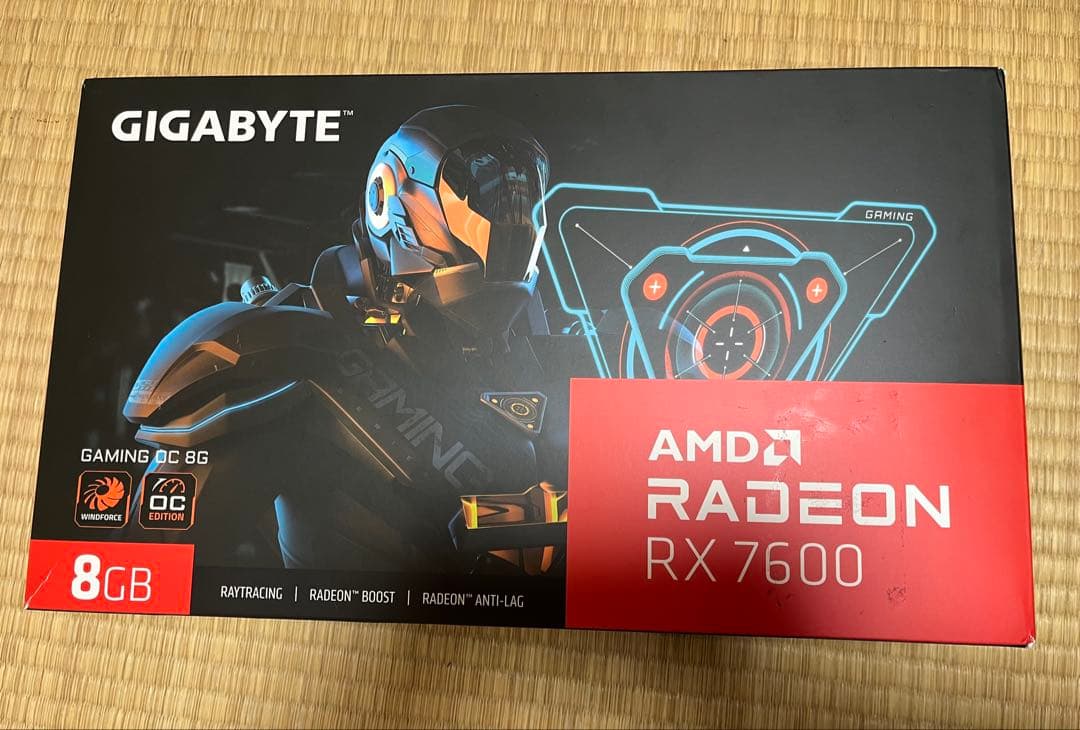 グラフィックボード・グラボ・ビデオカード GIGABYTE Radeon RX7600 8G