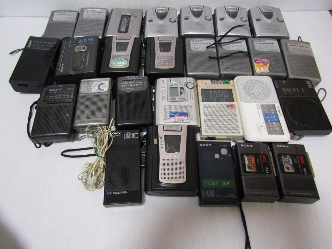 SONY ラジオ　ジャンク　27まとめ