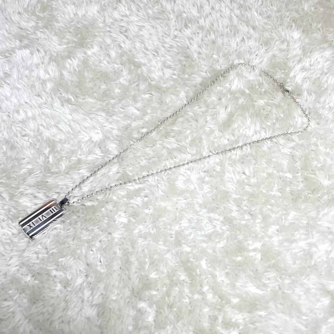 ティファニー　アトラスプレートチェーンネックレス　925