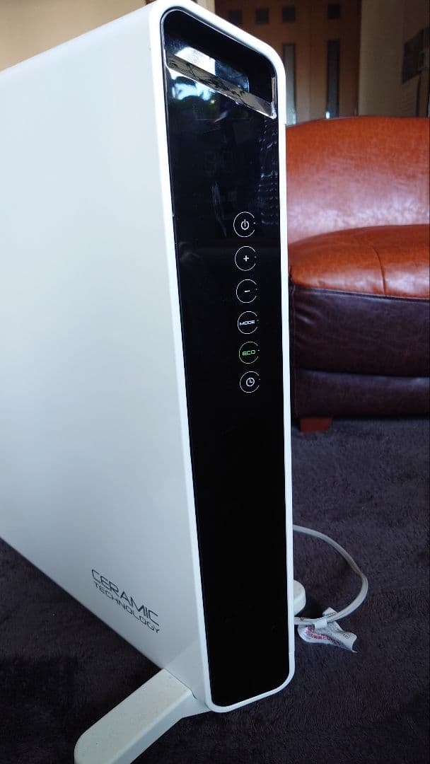 極美品■De'Longhiデロンギコンベクターヒーター　HXJ60L12-WH