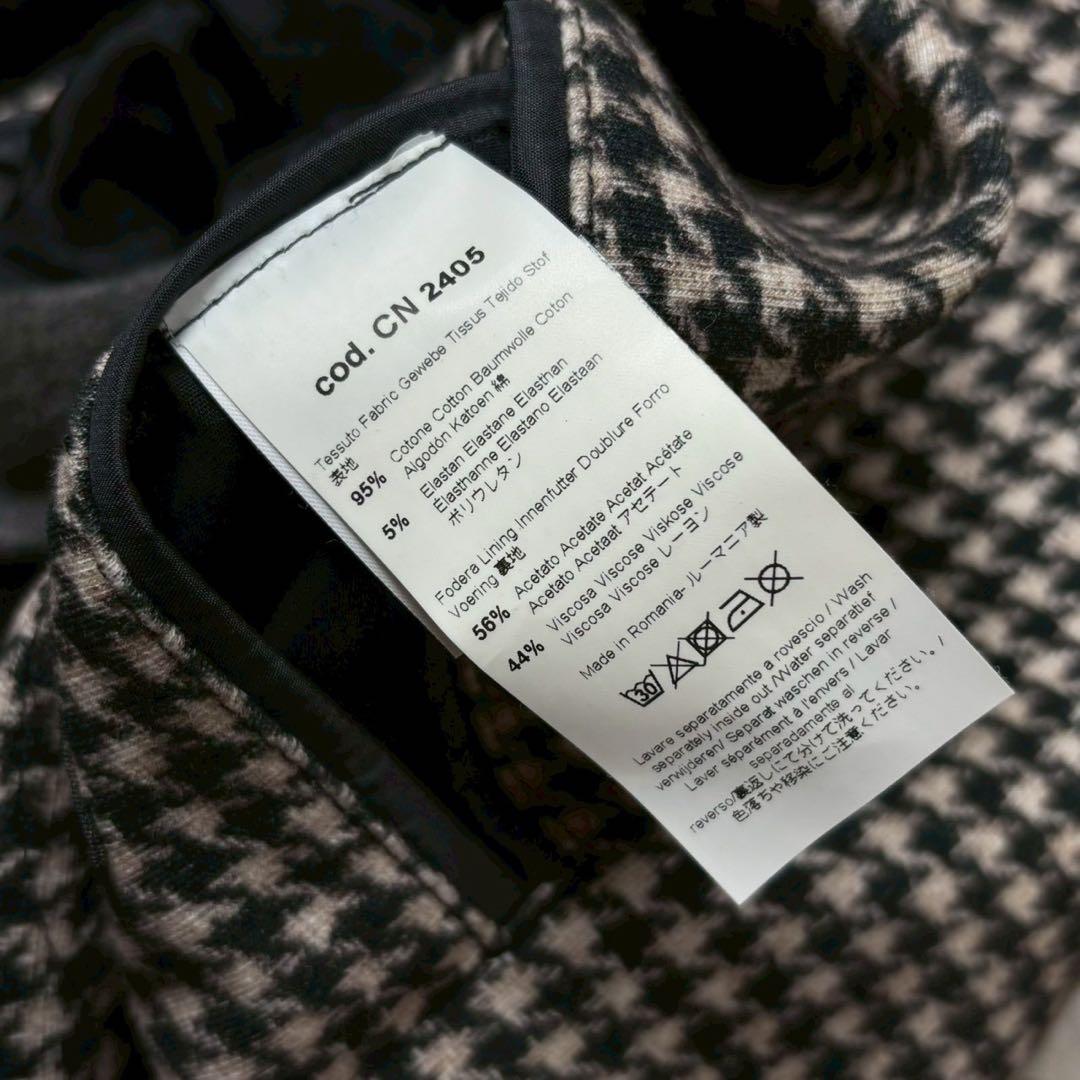 【極美品】CIRCOLO1901 テーラードジャケット 千鳥格子 50