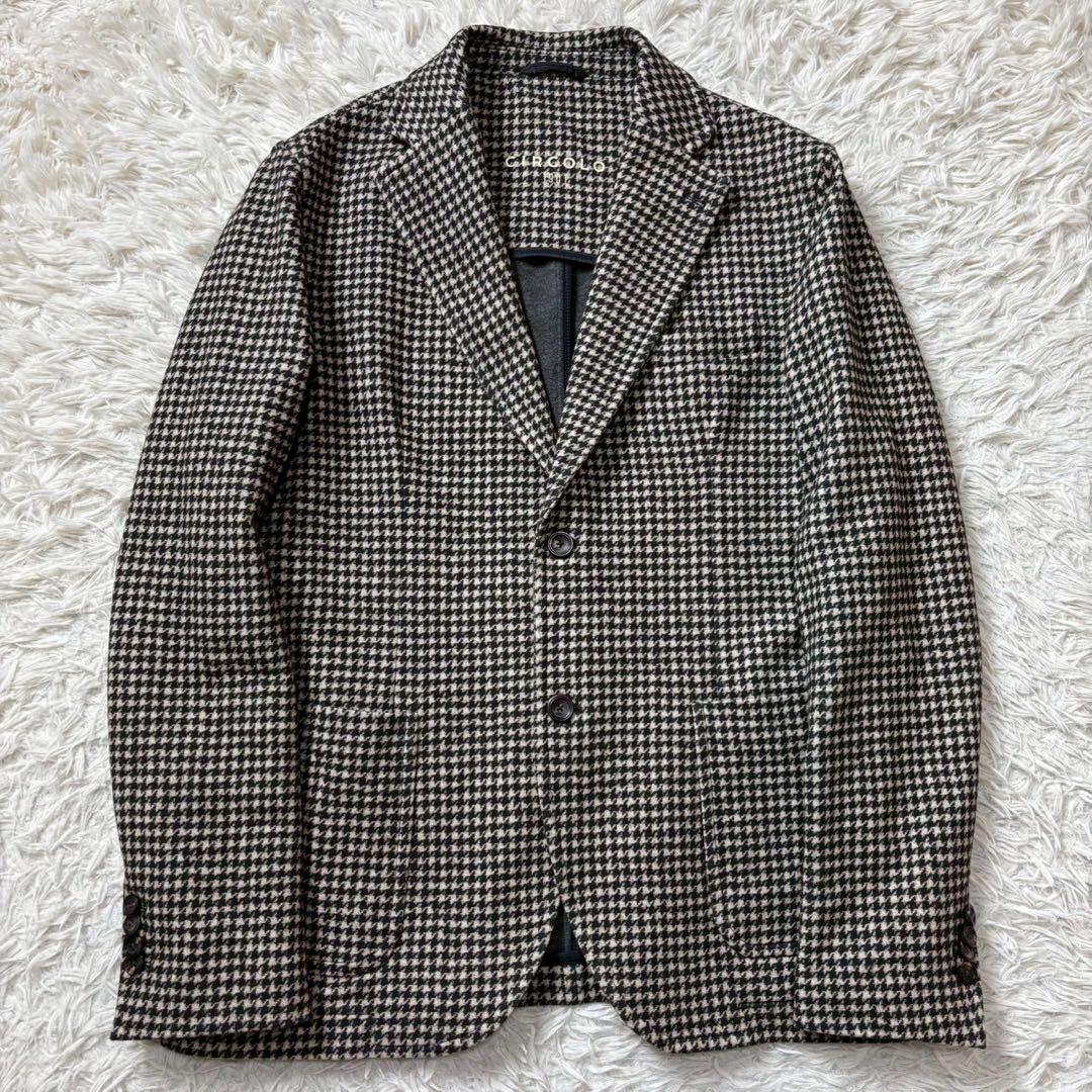 【極美品】CIRCOLO1901 テーラードジャケット 千鳥格子 50