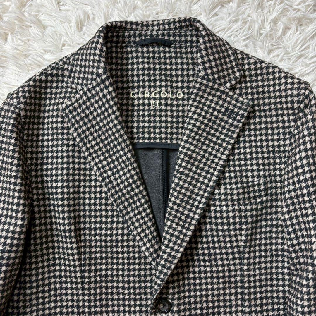 【極美品】CIRCOLO1901 テーラードジャケット 千鳥格子 50