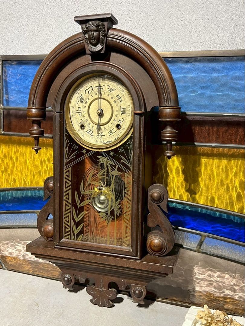 ア*所様 希少 ボンボン時計 振り子時計 アンティーク インテリア