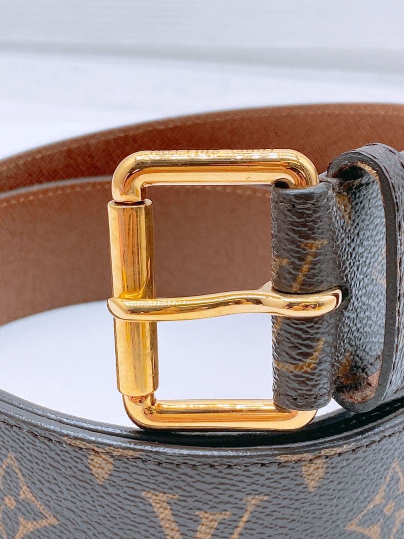 ヴィトン モノグラム ベルトのみ サンチュール デュオ ポーチ無 M9836 ②