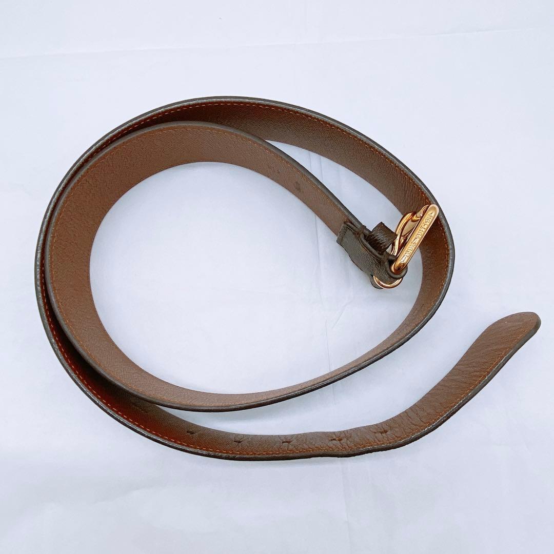 ヴィトン モノグラム ベルトのみ サンチュール デュオ ポーチ無 M9836 ②