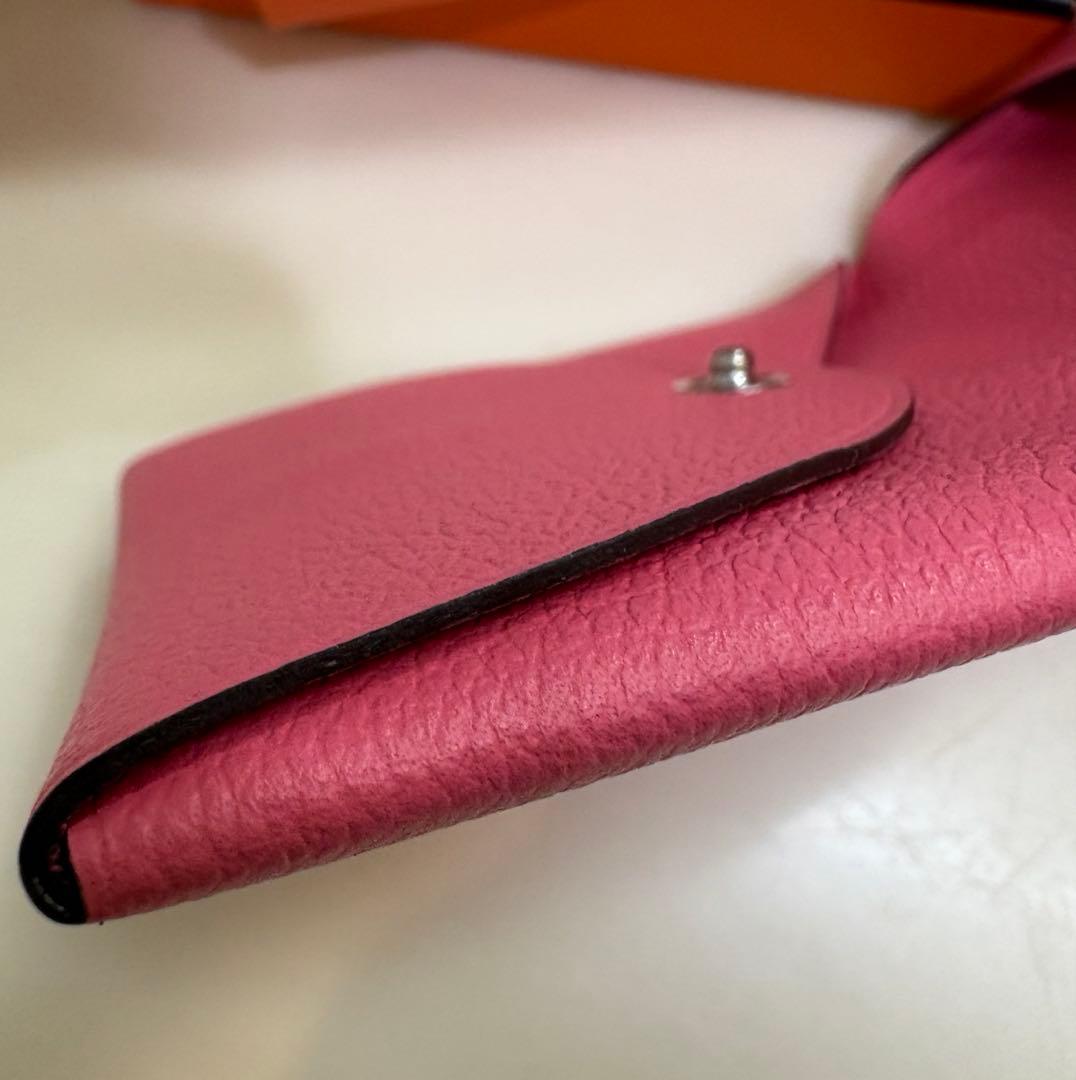 HERMES 未使用　バスティア　シェーブル　U刻印　ケース