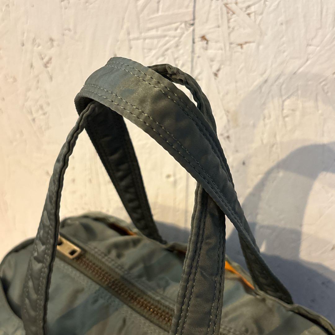美品✨ PORTER ポーター タンカー　ミニボストンバッグ　セージグリーン