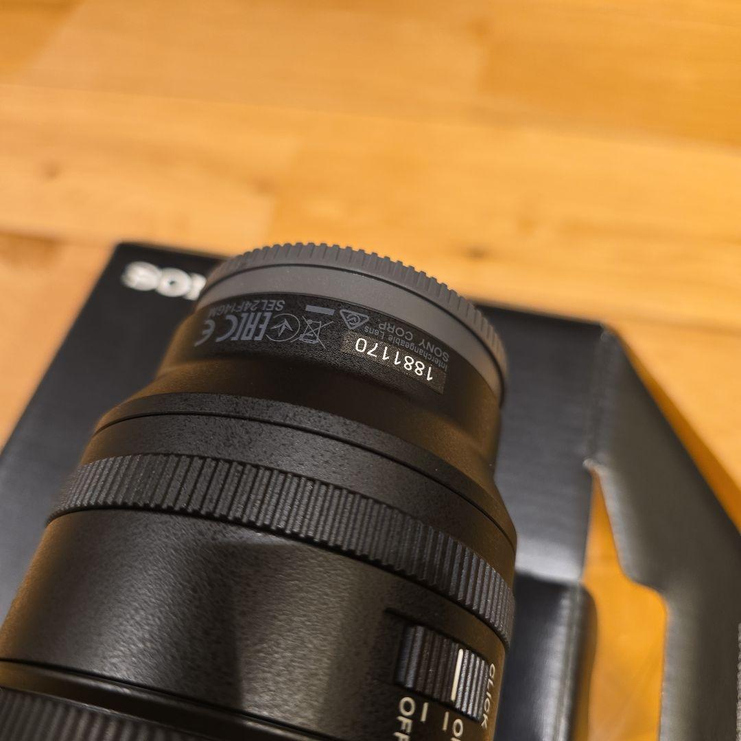 SONY FE 24mm F1.4 GM レンズ