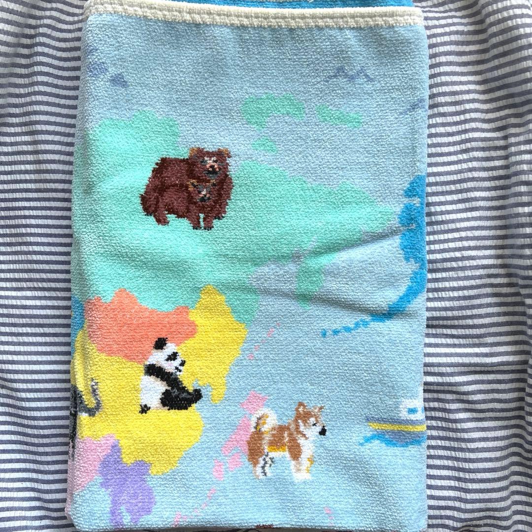 フェイラー 新品　プティバス おくるみ ワールドアニマルマップ　VERY