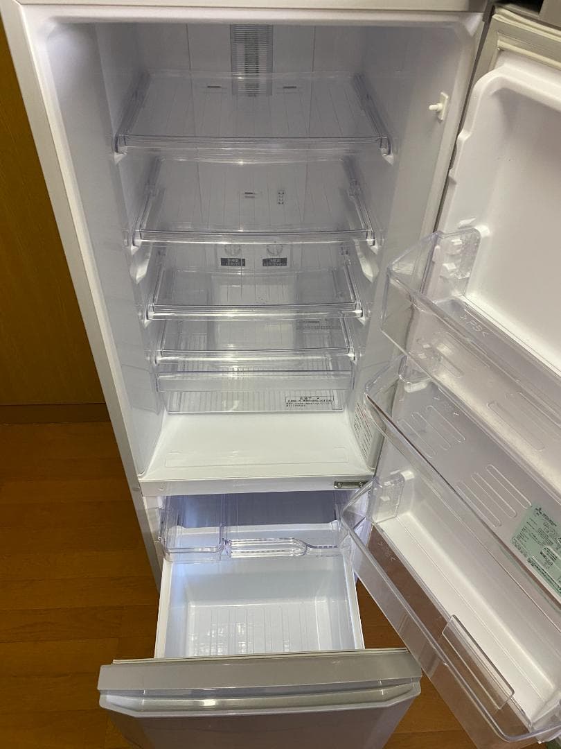 【使用品】三菱　冷蔵庫　168ℓ 一人暮らし用　送料込