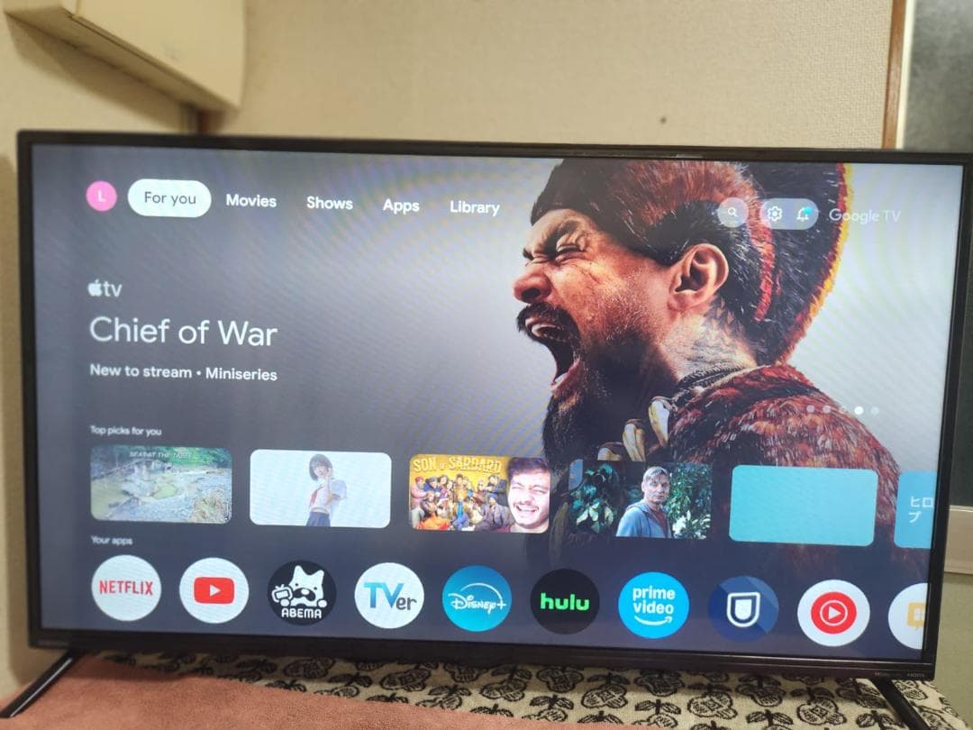 オリオン GL421F FHD スマートテレビ