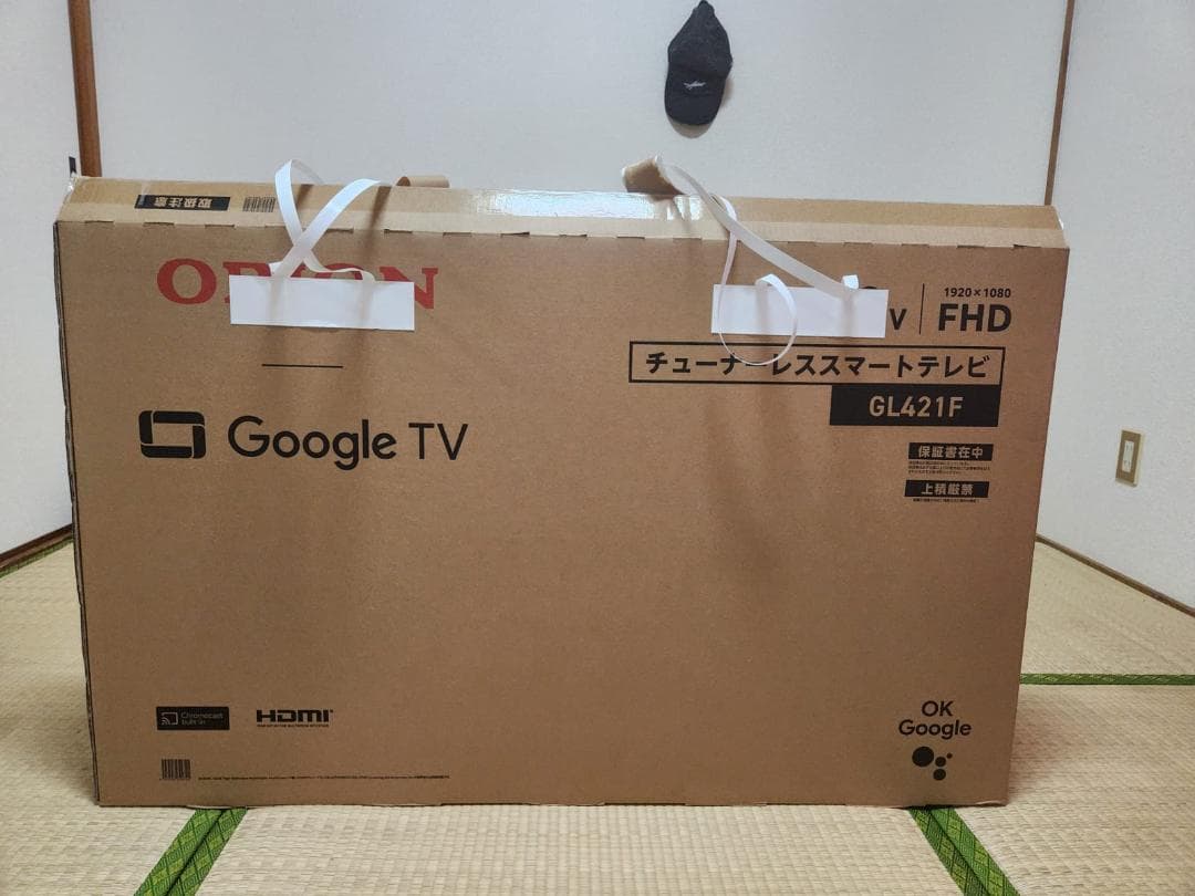 オリオン GL421F FHD スマートテレビ