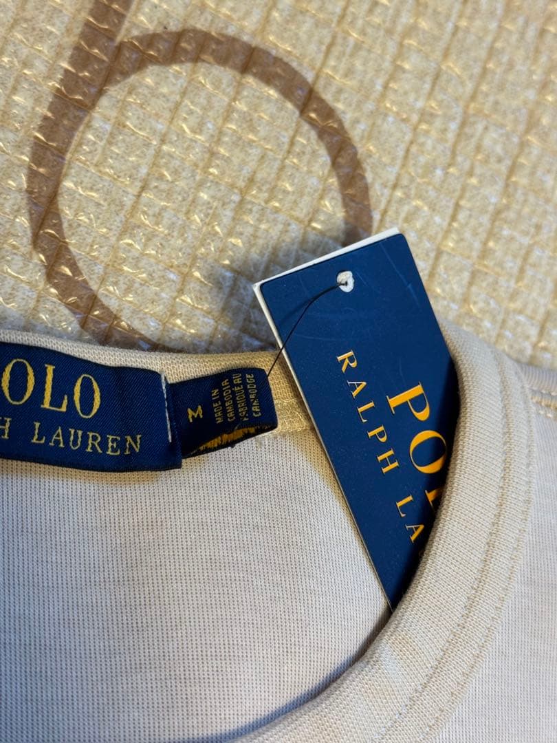Polo Ralph Lauren ベージュ トレーナー M(オーバーサイズ)