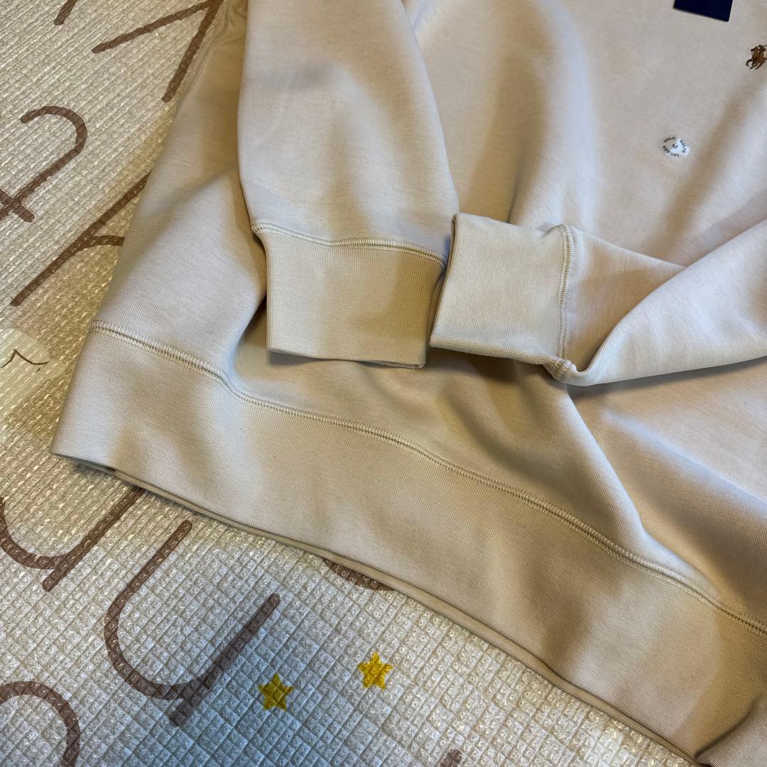 Polo Ralph Lauren ベージュ トレーナー M(オーバーサイズ)
