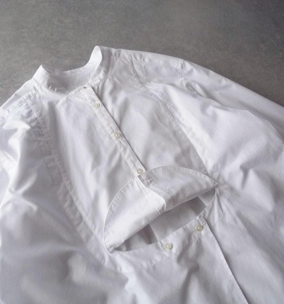 美品 ROKU ロク 2万 ドレスシャツ ブラウス B&Y ユナイテッドアローズ