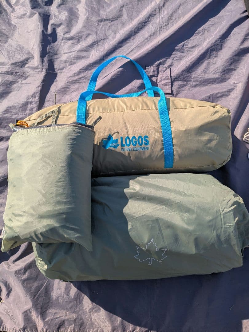 ロゴス　ナバホ　ティピー400　グランドシート+フロアマット付　ワンポールテント