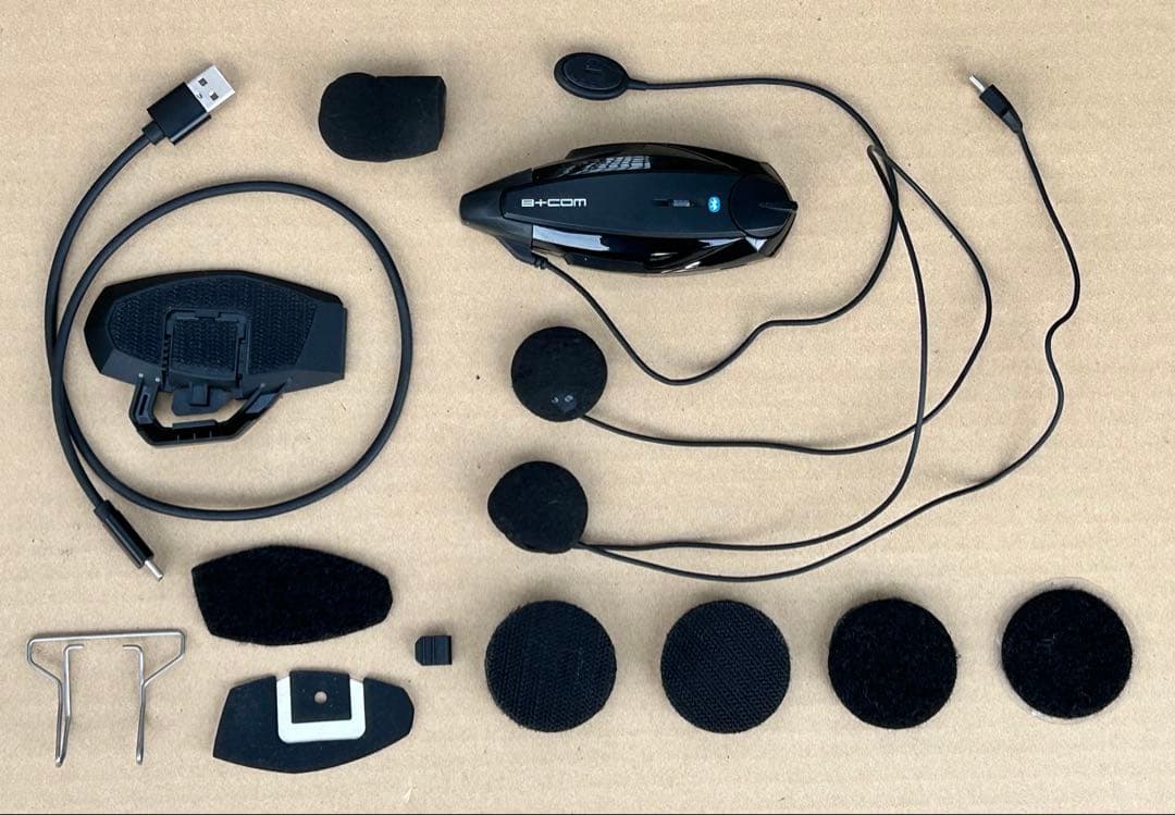 B+COM ONE ブラック ワイヤーマイクユニット サインハウス