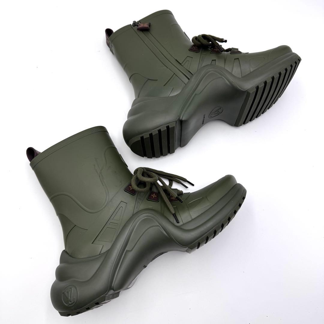 未使用　鑑定済み✨　ルイヴィトン　アークライト　レインブーツ　23.5cm相当