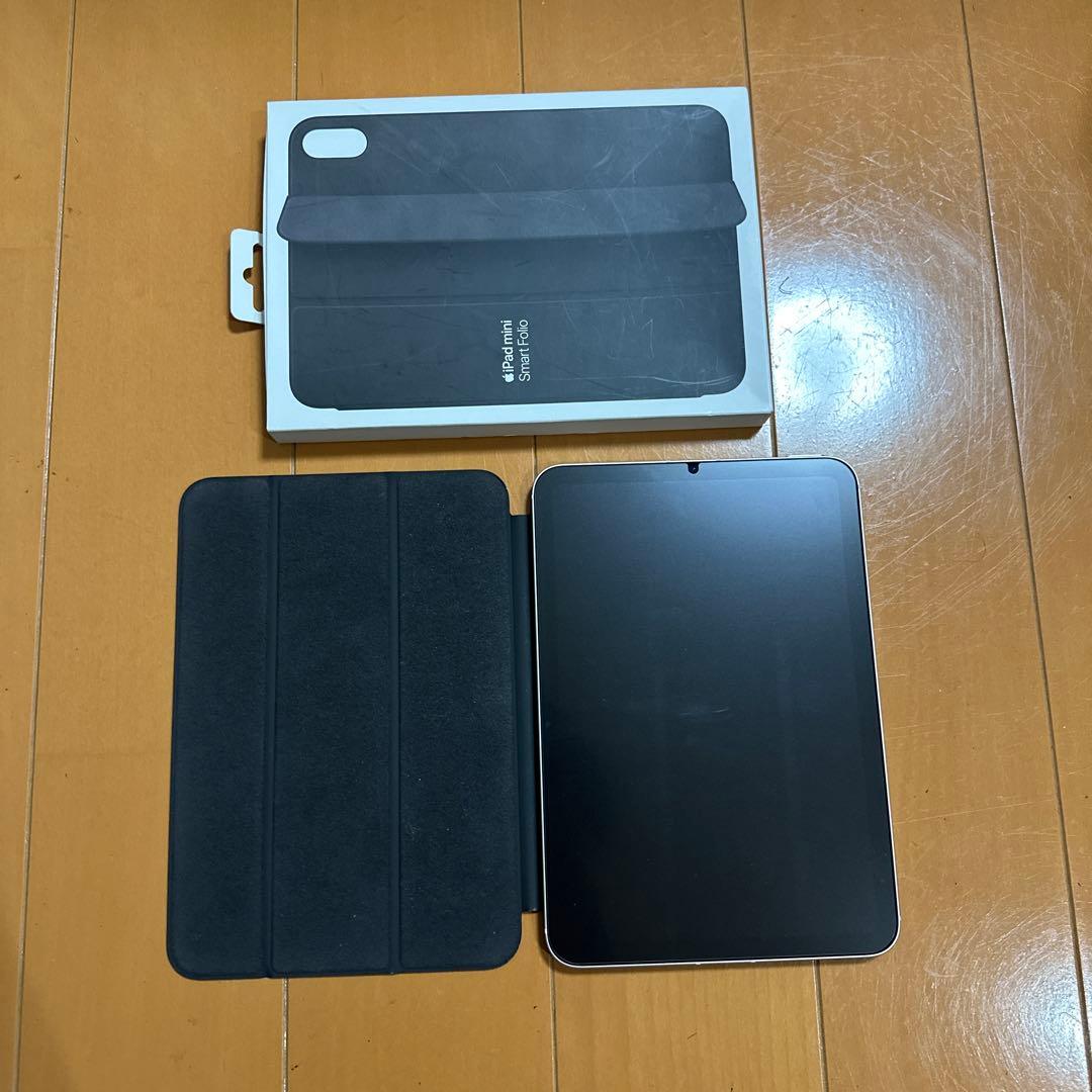 バッテリー100%iPad mini 6 Cellular 64GB 純正ケース