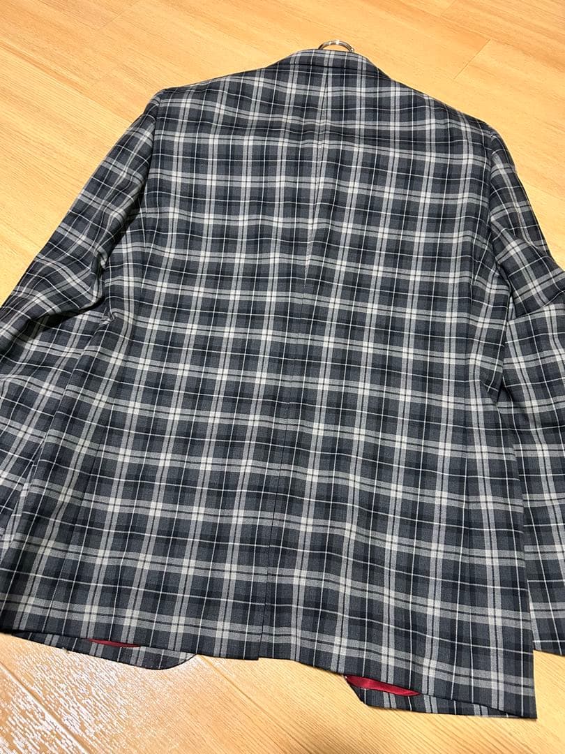 未使用　アルジルベルト　サキソニーフランネルウール　スーツ　50