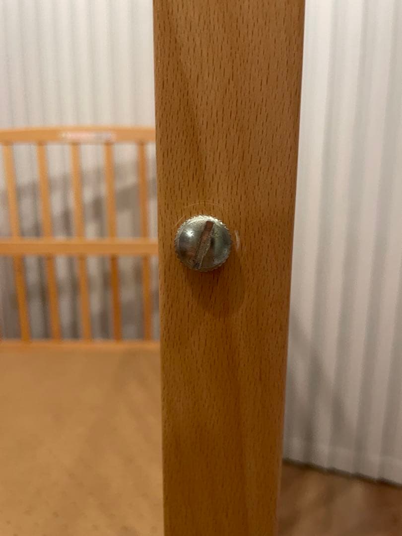 KATOJI｜ベビーベッド ハイタイプベッド ツーオープン（ナチュラル）日本製