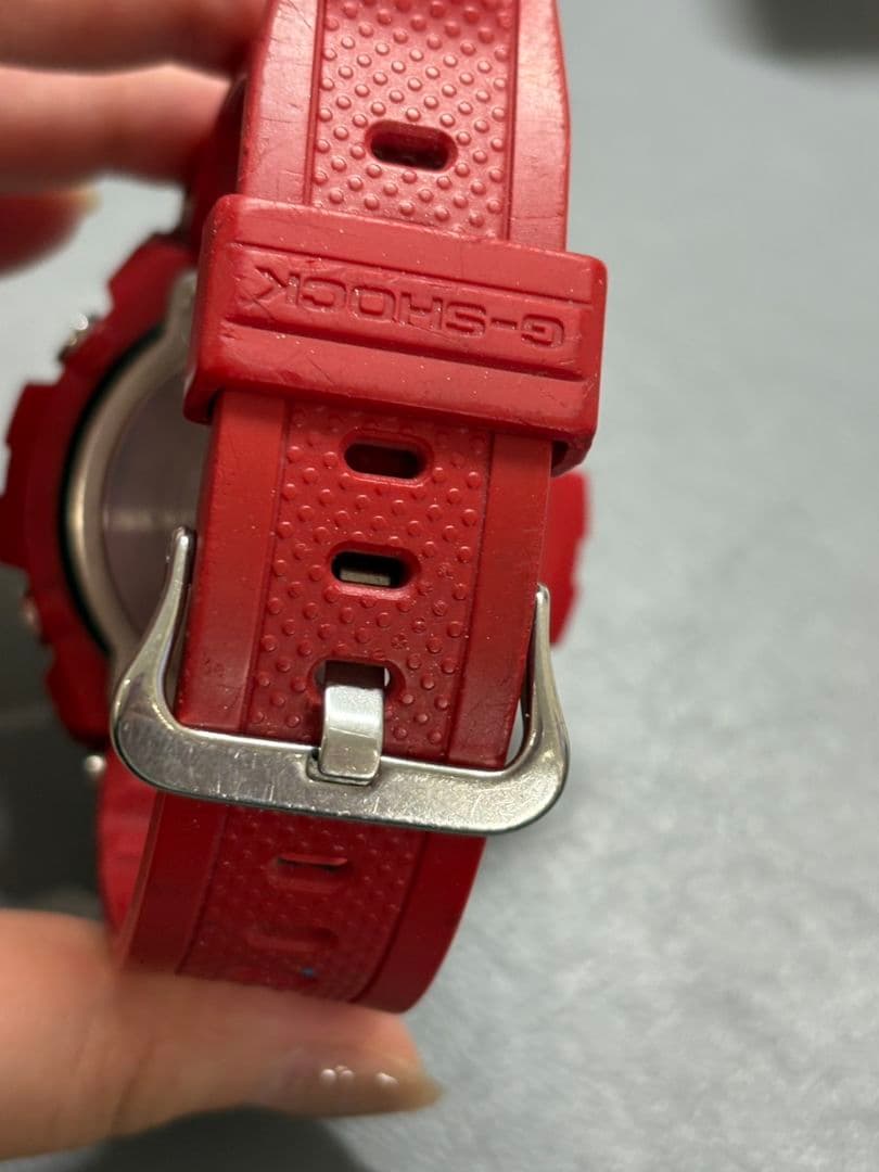 G-SHOCK CASIO GST-410 赤ラバー