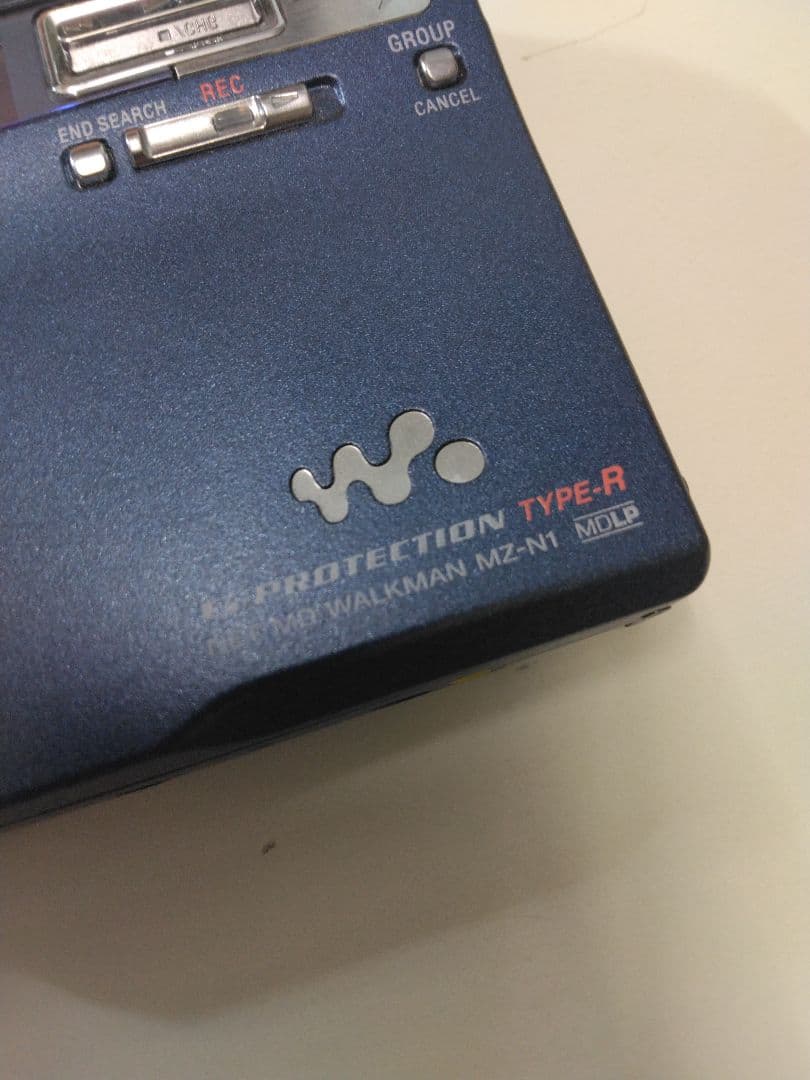 SONY WALKMAN MZ-N1 ポータブルMDプレーヤー