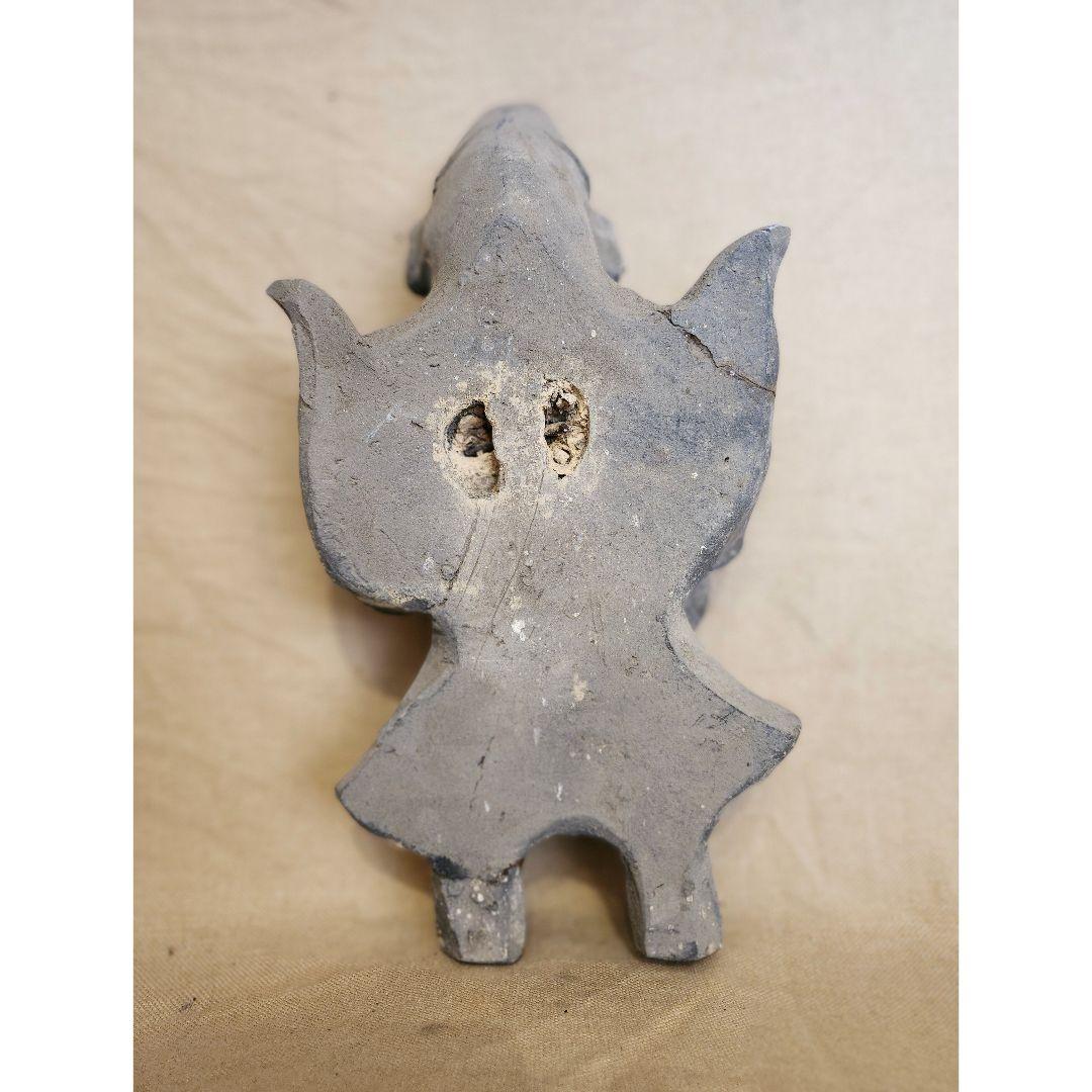 古い鍾馗 鍾馗さん 鬼瓦 古道具 骨董