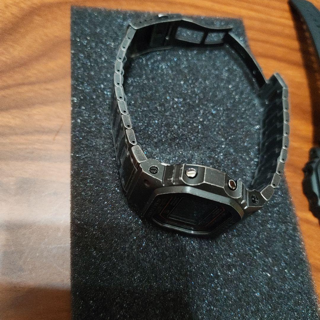 CASIO G-SHOCK DW-5600-RL チタンカスタム　ビンテージ加工