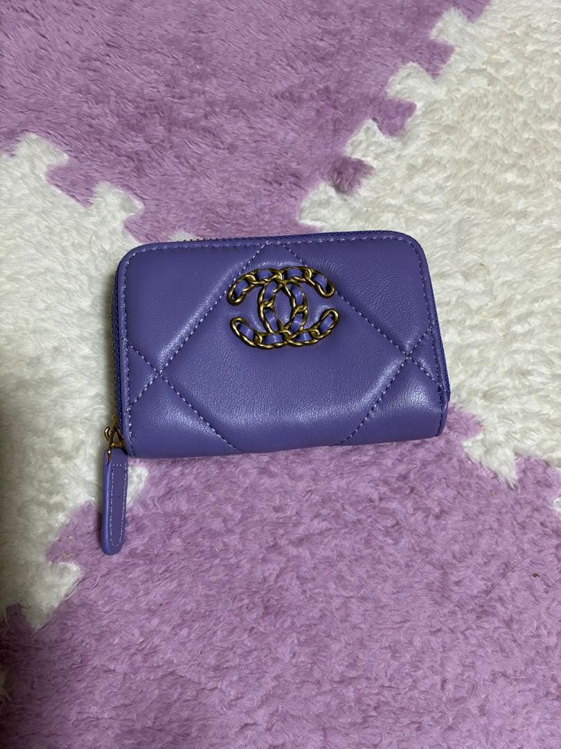 CHANEL 紫 ノベルティ ケース
