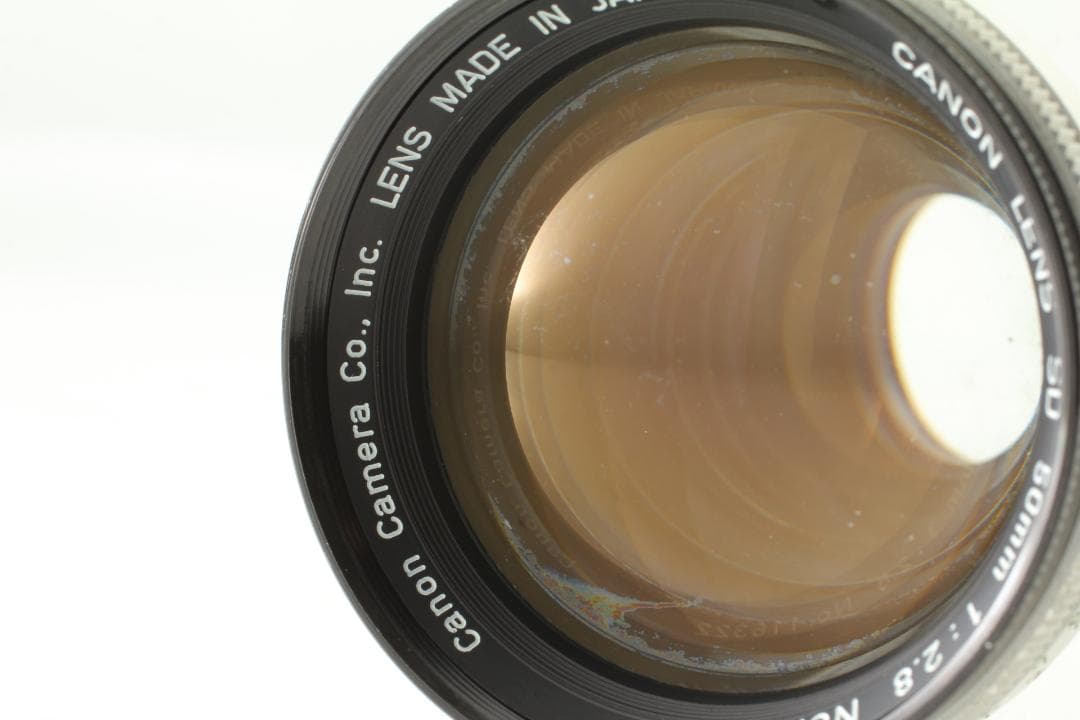 【美品　整備済】Canon Demi C用 SD 50mm f/2.8　#991