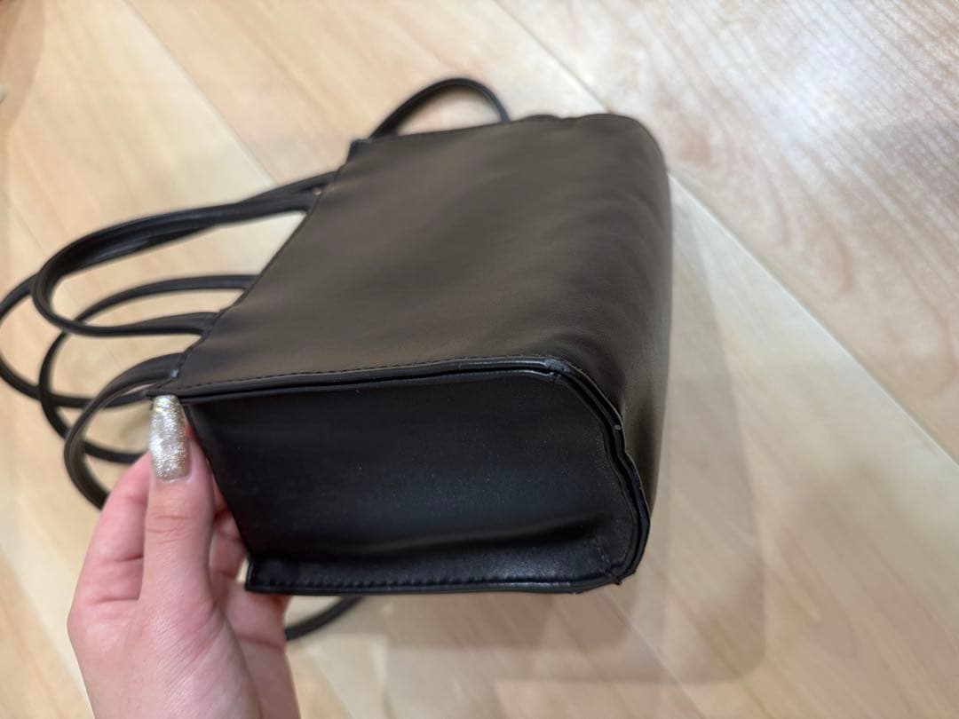 【値下げ】テルファーtelfar ショルダーバッグ ブラック