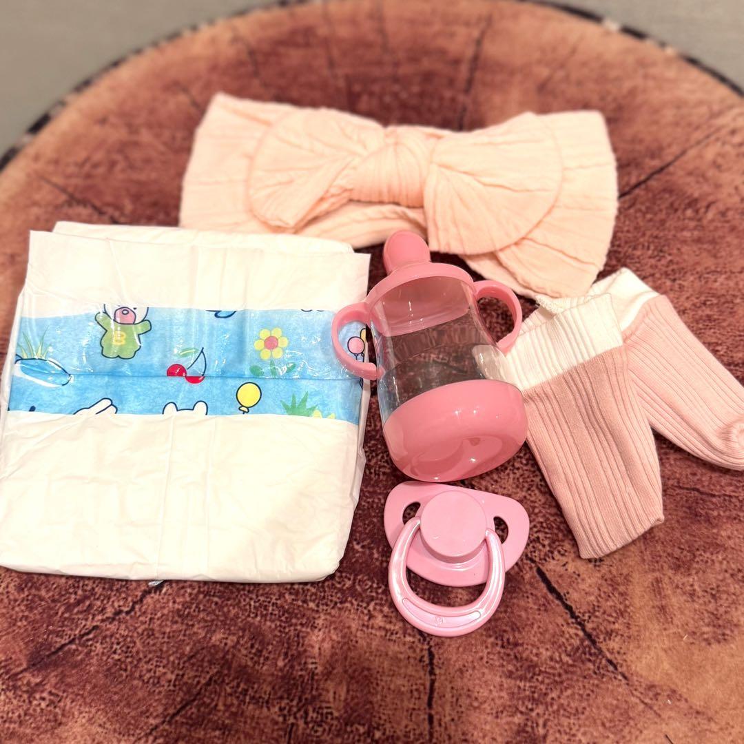 ★新品★リボーンドール フルボディー 天使の笑顔のベビーちゃん❷45cm 女の子