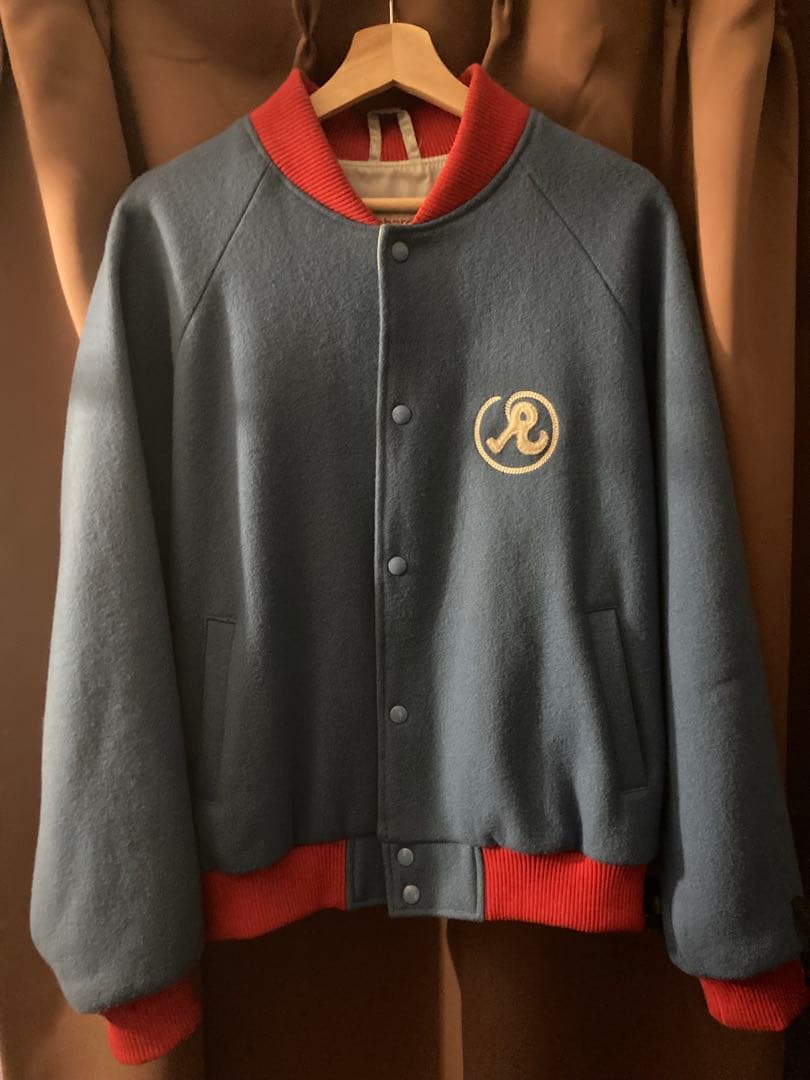 水原希子　野村訓市　richardon 名作varsity jacket