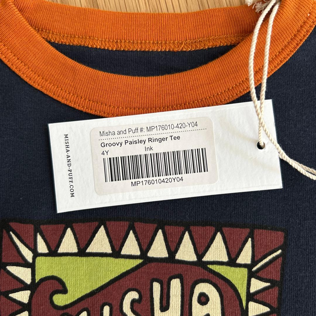 Misha and Puff リンガーT