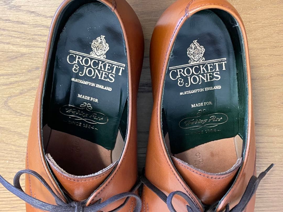 靴 CROCKETT&JONES CRAWLEY 6.5E